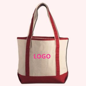 China Fashionable cotton canvas printed cooling bag. on sale