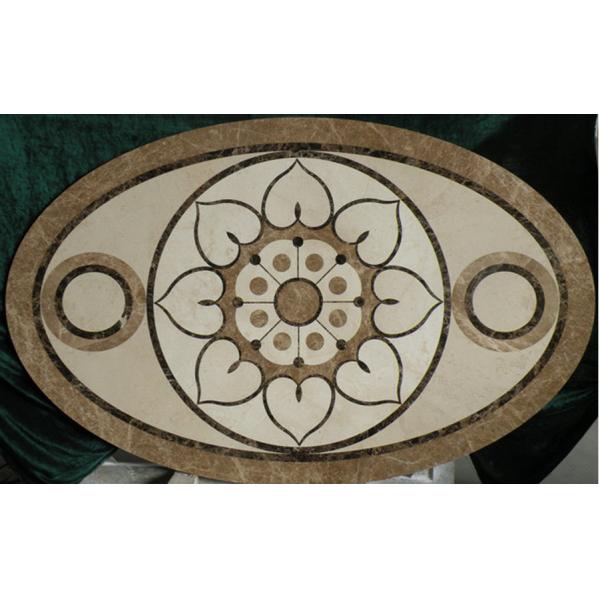 Buy Parquet, natural stone parquet, engineered stone water jet medallion at wholesale prices