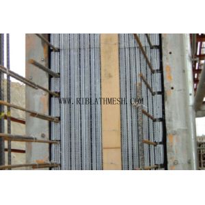 Plaster Backing Expanded Metal Rib Lath For Ceilings / Stud Partitions