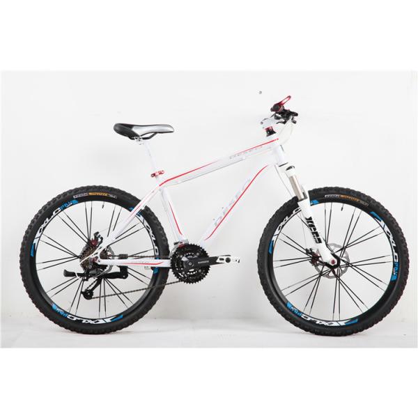 High grade disc brake Shimano 21 speed 6061 aluminium alloy MTB with 24 hole spoke wheel