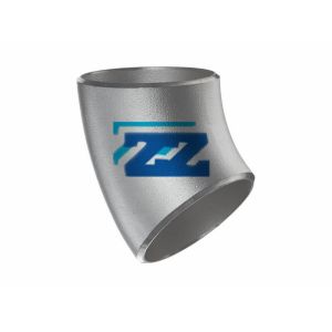 Quality 45 Degree Stainless Steel Pipe Elbow , Stainless Butt Weld Fittings 16 &quot; SCH80S ASTM A403 WP316L ASME B36 19 for sale