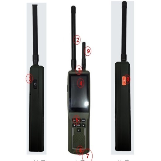 1.5km Detection Radius Full-Spectrum Smart Dual-Mode Portable Radar System TeamLink Edition