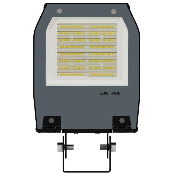 Smart Outdoor LED Illumination 150lm/W Light Efficiency and Microwave Sensor