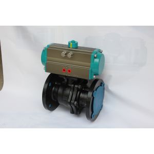 Ball Valves Actuated:Single or double acting pneumatic control