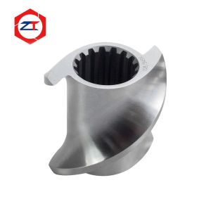 Polishing Twin Screw Cnc Machined Extruder Parts Customized Heat Treated Screw