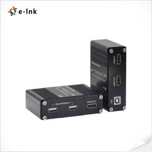HDMI KVM Extender 4K 60Hz USB 300m Fiber Optic OM4