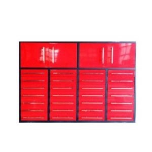Garage Storage Mechanic Cabinet with Heavy Duty Wheels and Rust-Resistant Finish