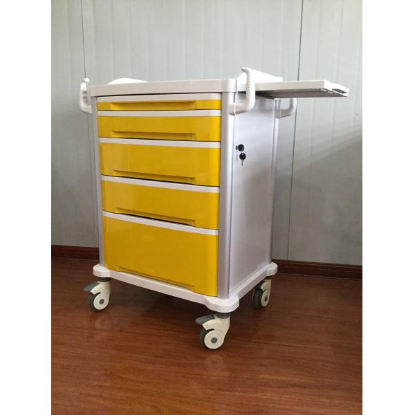 Mobile Emergency Medical Hospital Trolley Cart Drug Delivery Medication For 5