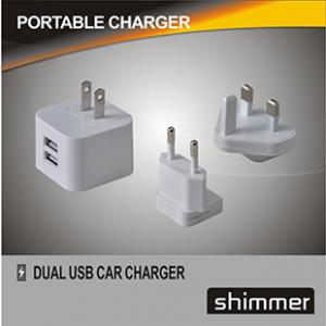 Quality DUAL USB UNIVERSAL TRAVEL CHARGER for sale