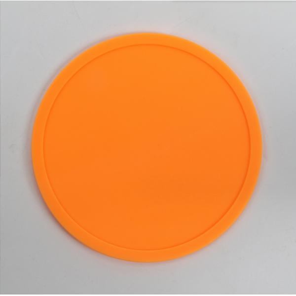 Customized Round Silicone Coaster Mats Pads for Table Decoration Accessories