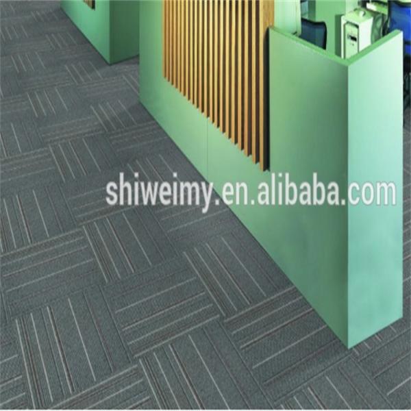 Wholesales striped commercial office carpet tiles