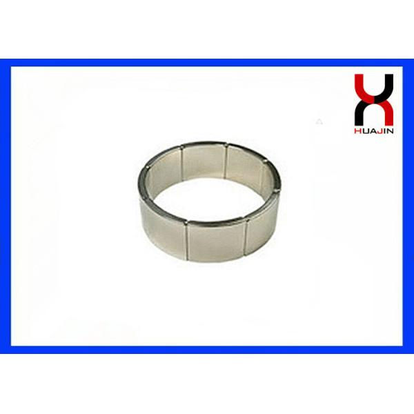 Industrial Strong Power Arc Shaped Magnets , Generator Arc Segment Magnets