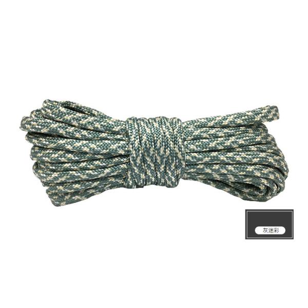 Colorful Orange Nylon Rope ISO9001 Double Braided Polyester Rope