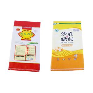 Tough BOPP Laminated PP Woven Bags With Window Environmental Friendly