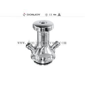 DIN SS316L Turning Handle Sampling Valve With Tri Clamp Connection