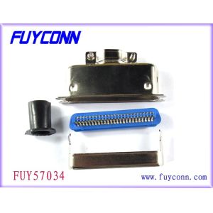 Quality 5770640 Connector 64 Pin Centronics Connector 32pairs Solder Male Connector w/ 70640 Cover for sale