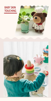 4/12NM Blending Milk Cotton Yarn For Hand Knitting