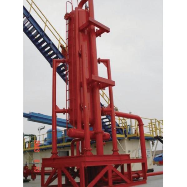 Buy Solid Control Liquid Gas Separator With Adjustable Outrigger Height at wholesale prices