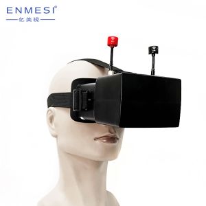 TFT LCD HD FPV Goggles High Resolution 48 Channesl Dual Antenna With AV IN