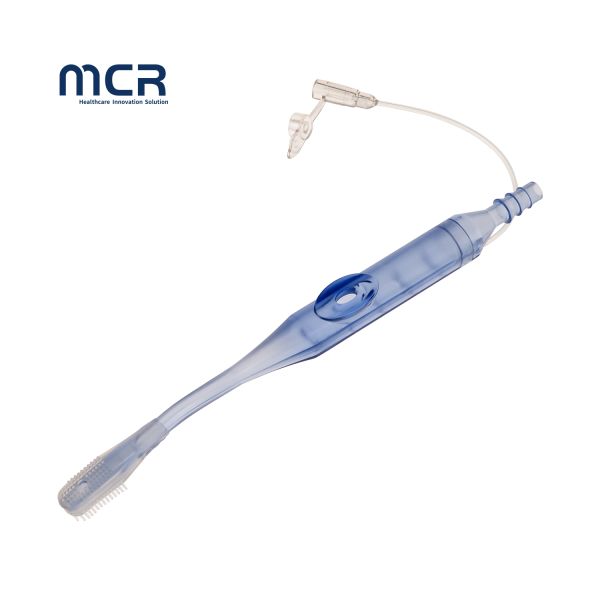 Medical Suction Toothbrush Disposable Suction Toothbrush for Ventilated Patients