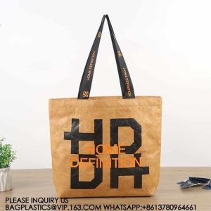 Untearable Washable Promotional Recycled Custom Logo Printed Waterproof Washable