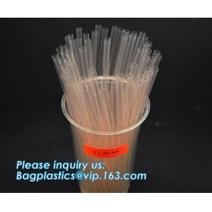 PLA drinking straws made of cornstarch, 100% biodegradable , protecting