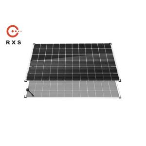 Transparent Monocrystalline Silicon Cells , Durable 24V Mono Solar Panel