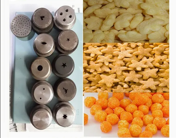 Corn Puff Snacks Extruder Machine 304 Stanless Steel with CE Certification