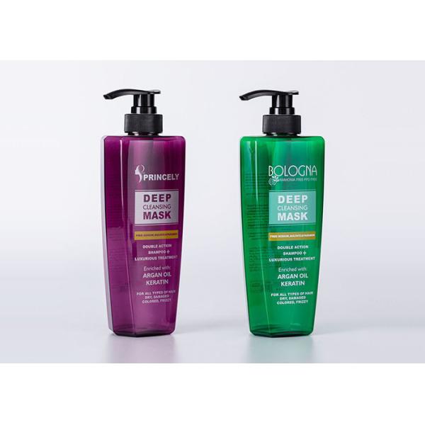 Buy FDA 500ml Plastic Packaging Shampoo Body Lotion Bottle at wholesale prices
