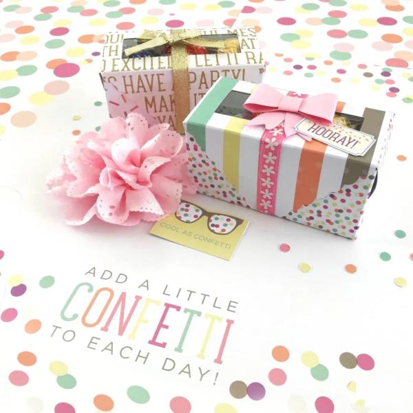 Paperboard Christmas Candy Gift Boxes Customized Logo