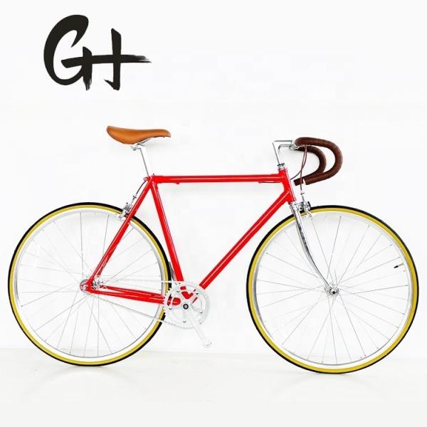 Cr-Mo Steel Frame Fixie Bicycle with Classic Lugged Frame and 11KG Lightweight