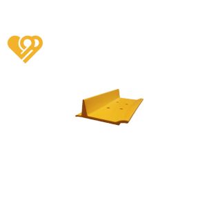 HRC40 Single Lug 25MnB Steel Bulldozer Track Pads