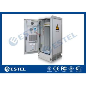 Professional PDU IP55 Outdoor Telecom Cabinet Grey Color 1800X900X900 mm
