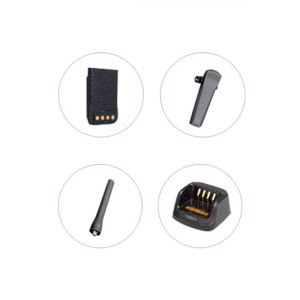 PD500 PD505 IP54 Analog Digital Dual Mode Two-slot Virtual Cluster Walkie Talkie