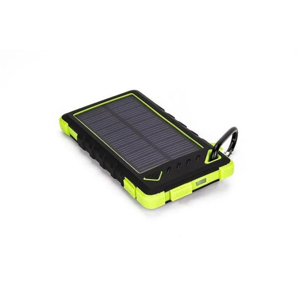 Buy 8000mAh Portable Solar Panel Charger External Battery Power Bank Backup for iPhone 6 5S 5C at wholesale prices