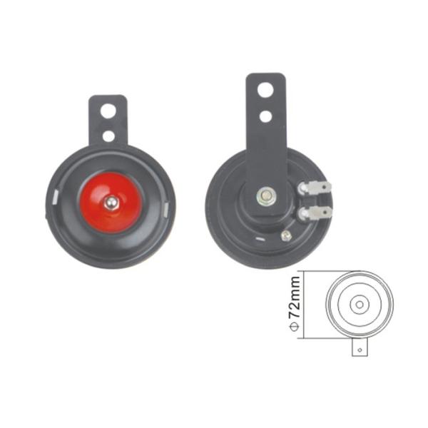 Buy 1.8 A Current Deep Tone Car Horn , Electric Car Horn With Universal Mounting Brackets at wholesale prices