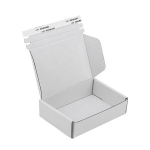 Rectangular Three Layered Zipper Airplane Box Folding Packaging Box