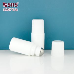 RPPC-60ML Round White Injection Blowing Plastic PP PCR Recycled Eco-friendly