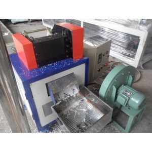 PP Two Step Recycled Spaghetti Plastic Granules Machine / Raffia Pellet Extruder