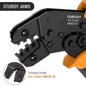 ISO Alloy Pin Wire Crimper Set Practical Multipurpose Jaw Design