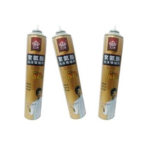 Polyurethane Foam Gap Filler Flameretardant Ship Adhesion White Expanding Foam