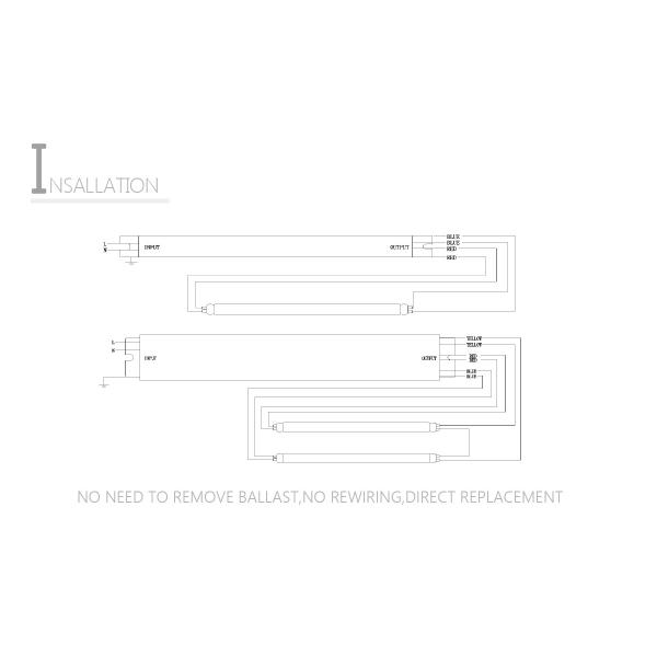 Electronic Ballast Compatible Led T8 Tube Light / G13 Led T8 Lamps High Power