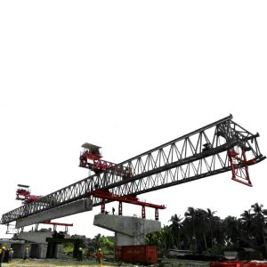 Customized Launcher Crane 300T Expressway Bridge Truss Steel Structure