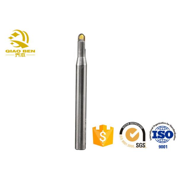 CNC Diamond End Mill Cutting Tools MCD ND Color Engraving Point For Making