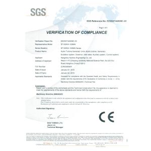 Hangzhou Hydrotu Engineering Co.,Ltd. Certifications