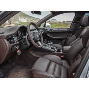 0.6mm-1.2mm Synthetic PVC Leather Fabric For Car Seat 58/60"