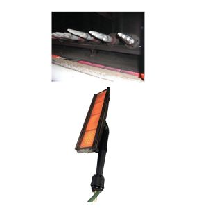 Infrared NG LPG Propane Catalytic Gas Burner For Disposable Glove Oven