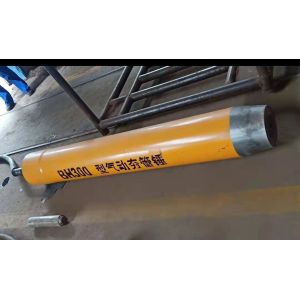 Yellow Pneumatic Pipe Ramming Hammer BH260 260MM Host Outer Diameter