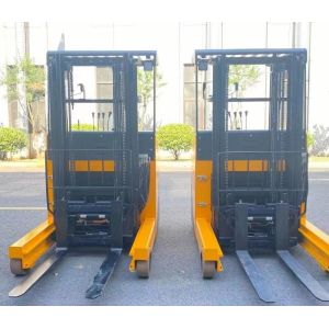 Multi Direction Powered Pallet Stacker LED Headlight Side Pull Battery