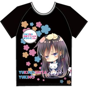 Blank Crop Men Custom Anime T Shirts O Neck Collar